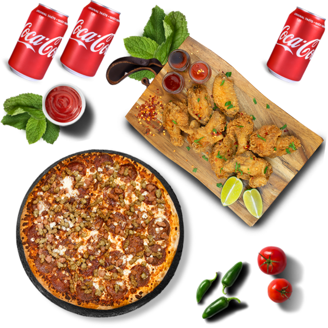 Pizza & Wings Combos Nonis Pizza